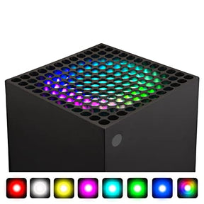 eXtremeRate PlayVital RGB LED Kit for Xbox Series X Console Fan Vent, 39 Effects DIY Decoration Accessories Flexible Tape Lights Strips Kit for Xbox Series X Console Fan with IR Remote