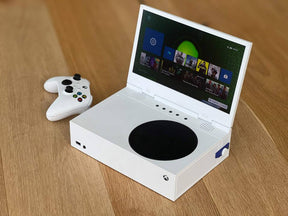 xScreen with Xbox Series S (Angled)