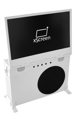 xScreen and Xbox Series S with Stand Feet